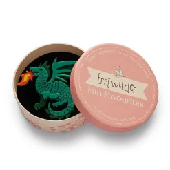 Erstwilder Reign Of Fire Brooch* Brooches