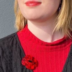 Erstwilder Remembrance Poppy Brooch* Brooches