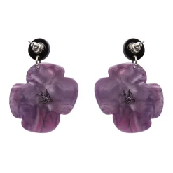 Erstwilder Remembrance Poppy Drop Earrings* Earrings