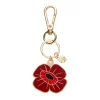 Erstwilder Remembrance Poppy Enamel Key Ring* Enamel Key Rings
