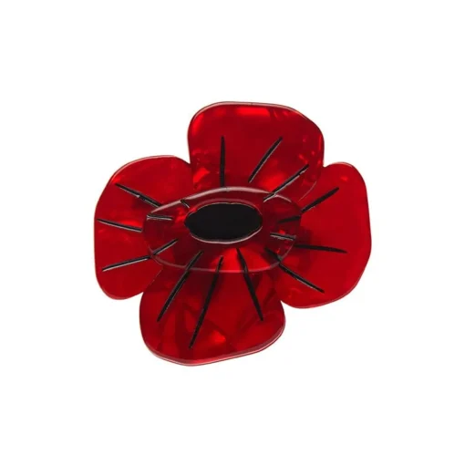 Erstwilder Remembrance Poppy Mini Brooch* Brooches
