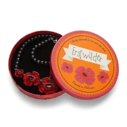 Erstwilder Remembrance Poppy Necklace* Necklaces