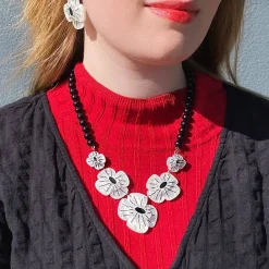 Erstwilder Remembrance Poppy Necklace* Necklaces