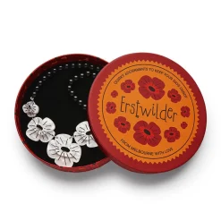 Erstwilder Remembrance Poppy Necklace* Necklaces