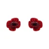 Erstwilder Remembrance Poppy Stud Earrings* Earrings