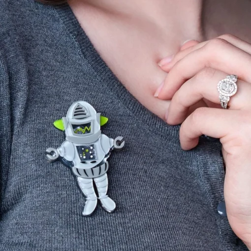 Erstwilder Robert The Rational Robot Brooch* Brooches