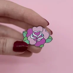 Erstwilder Roses Are Red Enamel Pin* Enamel Pins