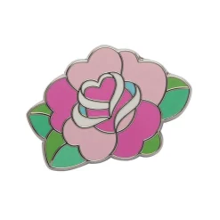 Erstwilder Roses Are Red Enamel Pin* Enamel Pins