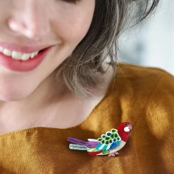 Erstwilder Rosie Rosella Brooch* Brooches
