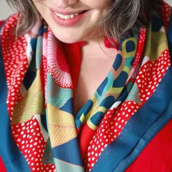 Erstwilder Rosie Rosella Square Scarf* Scarves