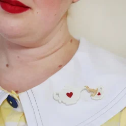 Erstwilder Rosy Lee Brooch* Brooches