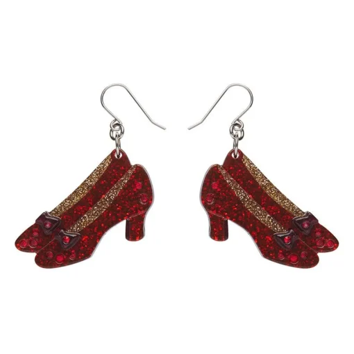 Erstwilder Ruby Slippers Earrings* Earrings