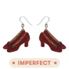 Erstwilder Ruby Slippers Earrings (Imperfect)* Earrings