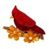 Erstwilder Ruby The Red Cardinal Brooch* Brooches