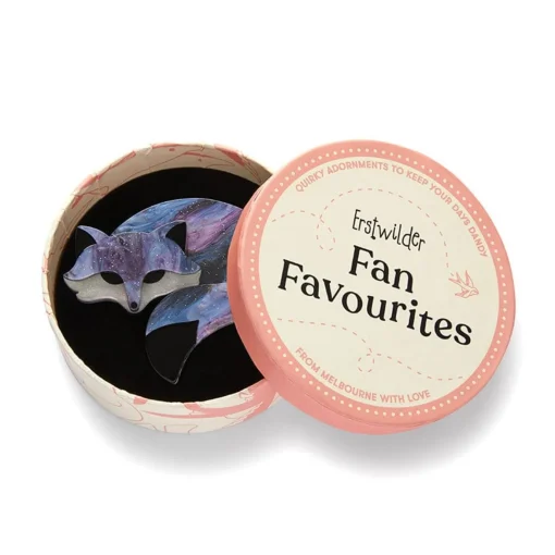 Erstwilder Saffron The Sleeping Fox Brooch* Brooches