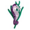 Erstwilder Sandy The Shy Seahorse Brooch* Brooches