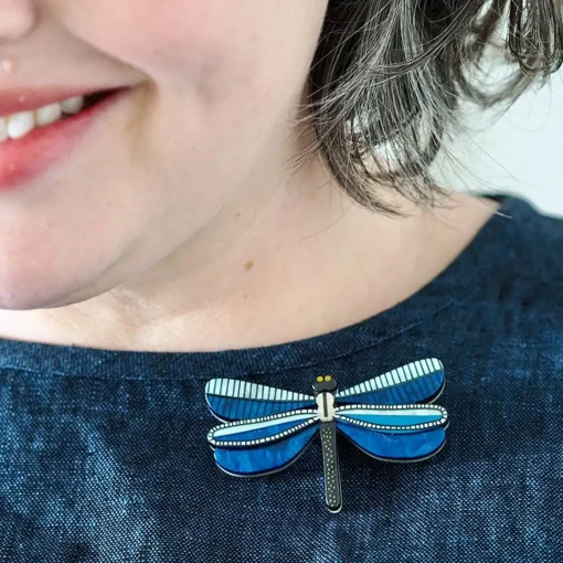 Erstwilder Sapphire Sky Dancer Brooch* Brooches