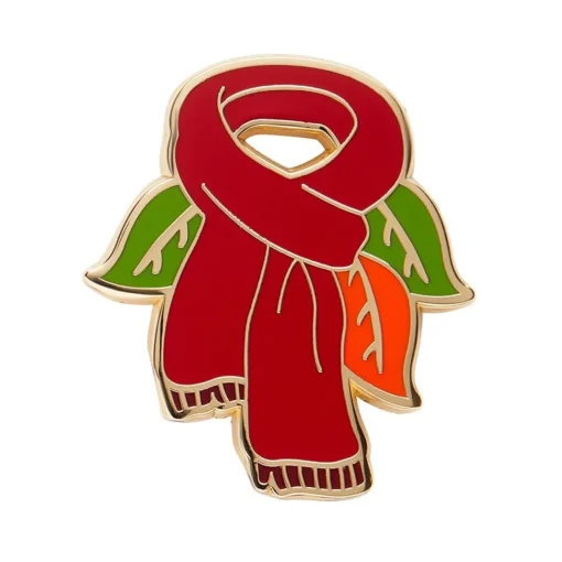 Erstwilder Scarf Souvenir Enamel Pin* Enamel Pins