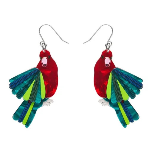 Erstwilder Scarlet Sovereign Earrings* Earrings