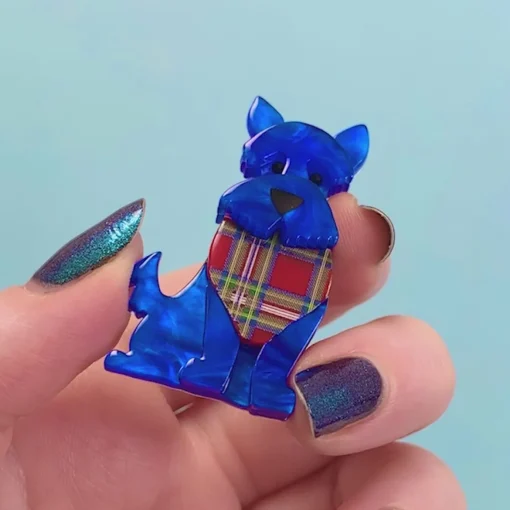 Erstwilder Scooter The Scotty Mini Brooch* Brooches