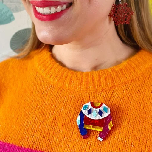 Erstwilder Seasonal Sweater Brooch* Brooches