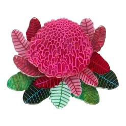 Erstwilder Shady Lady Red Brooch* Brooches