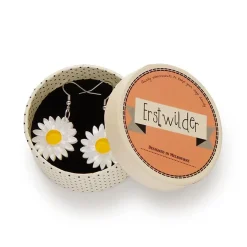 Erstwilder She Loves Me Daisy Drop Earrings* Earrings