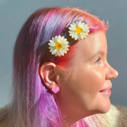Erstwilder She Loves Me Daisy Hair Clips Set - 2 Piece* Hair Clips & Claws