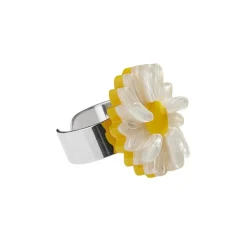 Erstwilder She Loves Me Daisy Statement Ring* Rings