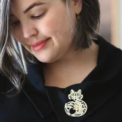 Erstwilder She'S So Foxy Perfume Brooch* Brooches