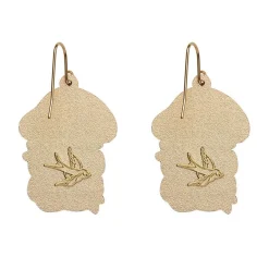 Erstwilder Shiitake Happens Enamel Drop Earrings* Enamel Earrings