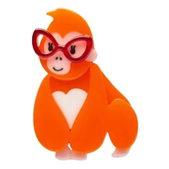 Erstwilder Short-Sighted Sophie Gorilla Brooch* Brooches
