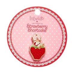 Erstwilder Sitting On A Strawberry Enamel Pin* Enamel Pins