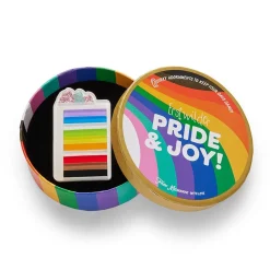 Erstwilder Slice Of Pride Cake Brooch* Brooches