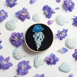 Erstwilder Slippin' Under Jellyfish Brooch* Brooches