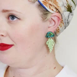 Erstwilder Slippin' Under Jellyfish Earrings* Earrings