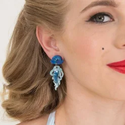 Erstwilder Slippin' Under Jellyfish Earrings* Earrings