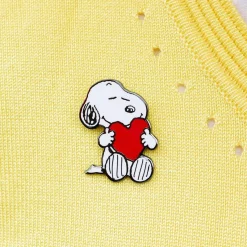 Erstwilder Snoopy'S Big Heart Enamel Pin* Enamel Pins