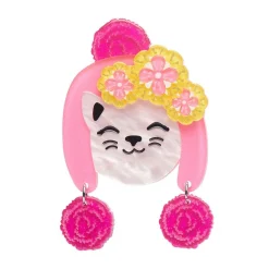 Erstwilder Snug Fit Kitty Brooch* Brooches