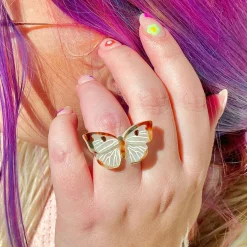 Erstwilder Social Butterfly Statement Ring* Rings