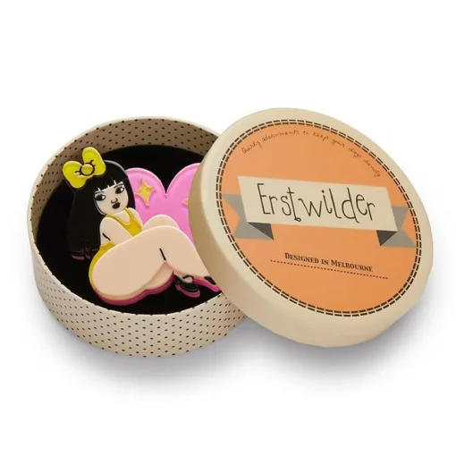 Erstwilder Sparkle Heart Brooch* Brooches