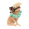 Erstwilder Spectacular Spectacles Iris Mini Brooch* Brooches