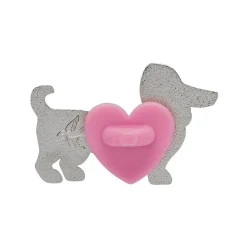 Erstwilder Spiffy The Sausage Dog Enamel Pin* Enamel Pins