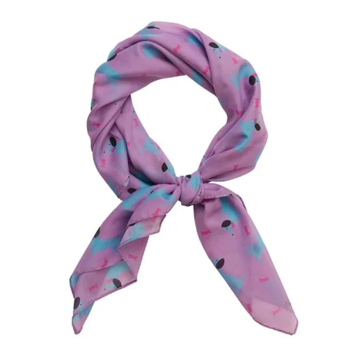 Erstwilder Spiffy The Sausage Dog Head Scarf* Scarves