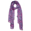 Erstwilder Spiffy The Sausage Dog Large Neck Scarf* Scarves