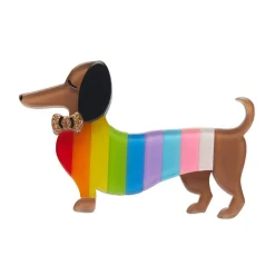 Erstwilder Spiffy The Supportive Dog Brooch* Brooches