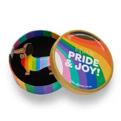 Erstwilder Spiffy The Supportive Dog Brooch* Brooches