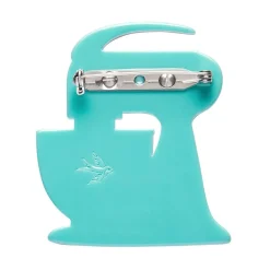 Erstwilder Spin Me Right Round Brooch - Teal* Brooches