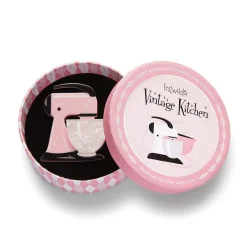 Erstwilder Spin Me Right Round Brooch - Pink* Brooches