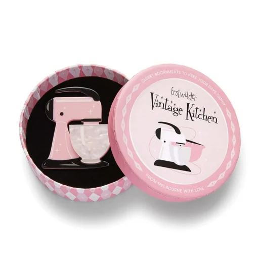Erstwilder Spin Me Right Round Brooch - Pink* Brooches